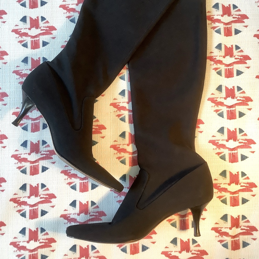 Cole Haan Trisha Knee High Stretch Nylon Boots